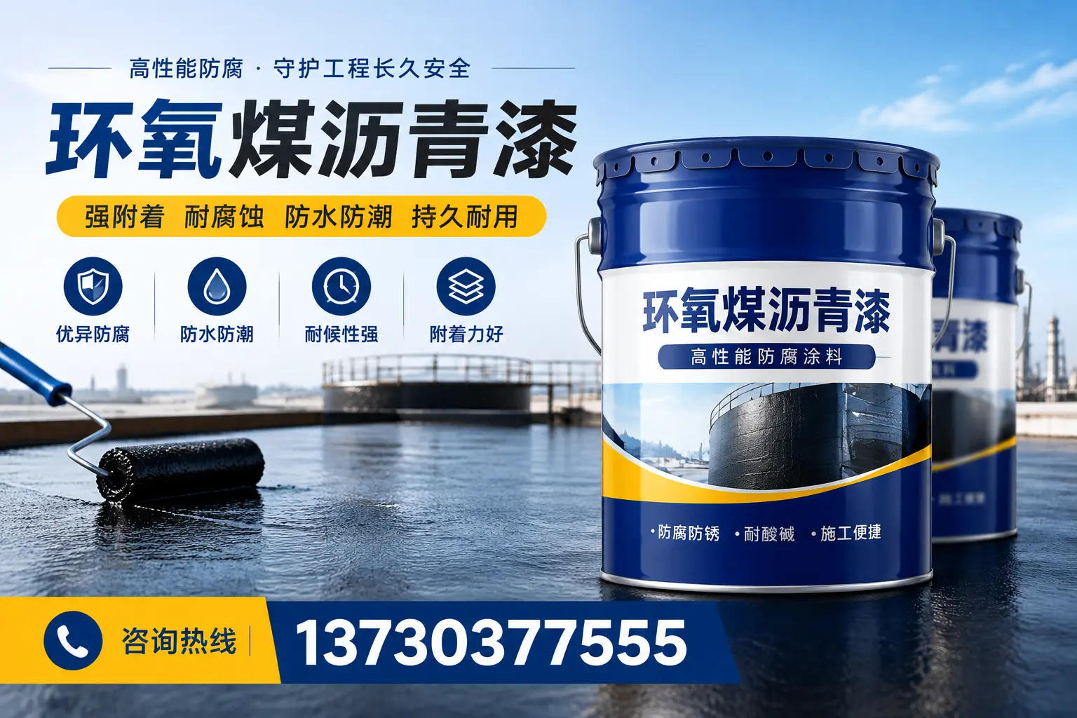 如何判断环氧煤沥青漆的质量?保定消费者指南