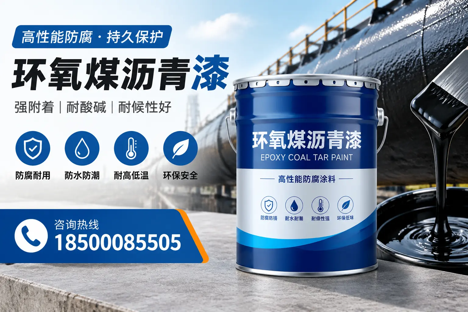 环氧煤沥青漆的优缺点分析,助您在保定做出明智选择